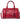 PREORDER Disney's Belle Gilded Ballroom Bowler Bag Midsize Deep Red