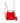 Ribbon Reverie Mini Convertible Hobo Deep Red